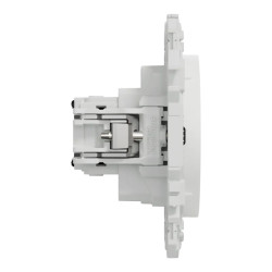 Odace prise 2P+T rénovation blanc griff