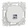 Odace - prise RJ45 - Cat6A STP grade 3TV - blanc craie