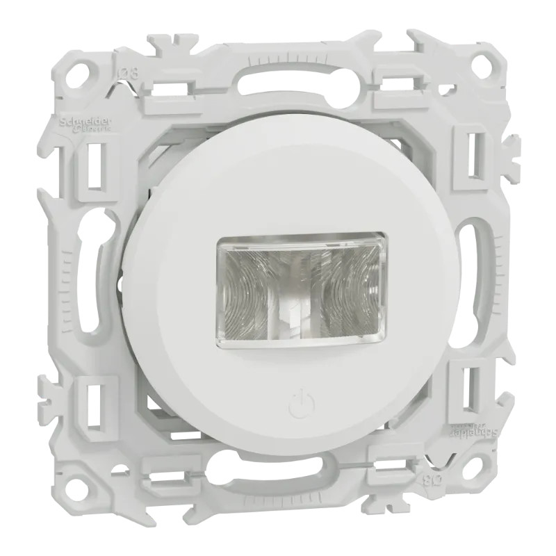 Odace détecteur toutes charges blanc