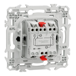 Odace - permutateur - bornes automatiques - 10AX - noir onyx