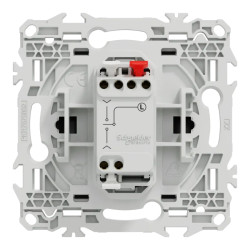 Odace inter ou poussoir VR levier noir