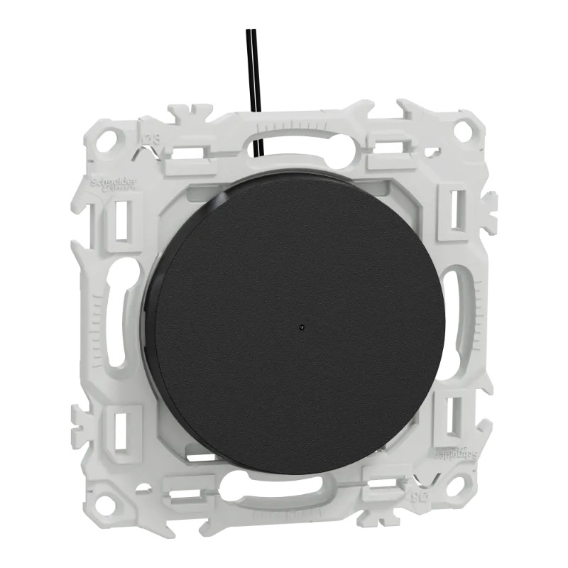 Odace VV poussoir lumineux noir