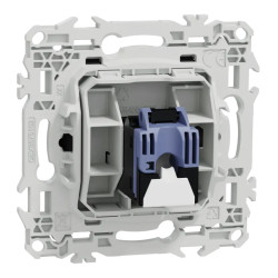 Odace - prise RJ45 - Cat6 UTP grade 1 à 2 - noir onyx