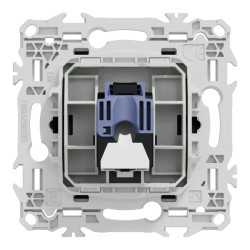 Odace - prise RJ45 - Cat6 UTP grade 1 à 2 - noir onyx