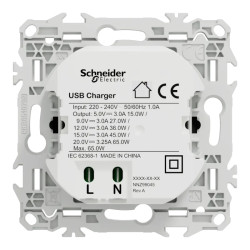 Odace chargeur USB-C 65W noir