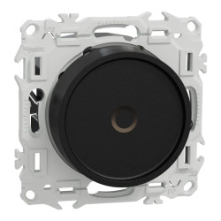 Odace variateur lumière 200W LED noir