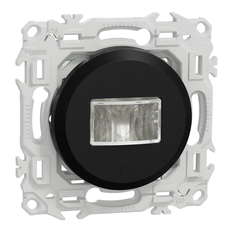 Odace détecteur toutes charges noir