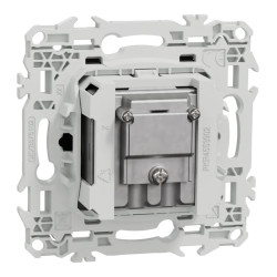 Odace - prise TV/FM - sorties coaxiales - noir onyx