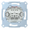 D-Life - bouton poussoir double - BP NO + BP NF - 10A - méca seul - MTN3153-0000 Schneider Electric