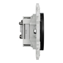 Odace - prise TV/FM - sorties coaxiales - noir onyx