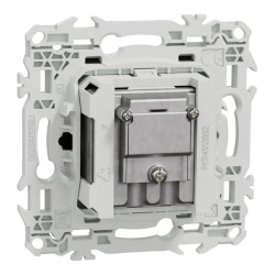 Odace - prise TV/FM/SAT - sorties coaxiales - noir onyx