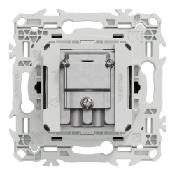 Odace - prise TV/FM/SAT - sorties coaxiales - noir onyx