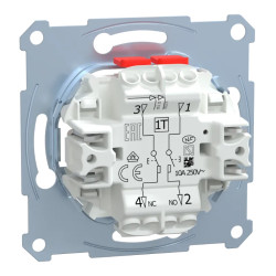 D-Life - bouton poussoir double - BP NO + BP NF - 10A - méca seul - MTN3153-0000 Schneider Electric
