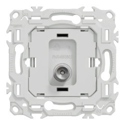 Odace - prise TV simple mâle - sortie coaxiale - sans enjoliveur