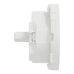 Odace enjoliveur prise et USB-C blanc