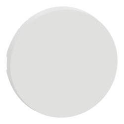 Odace - enjoliveur seul - pour va-et-vient ou poussoir - blanc craie