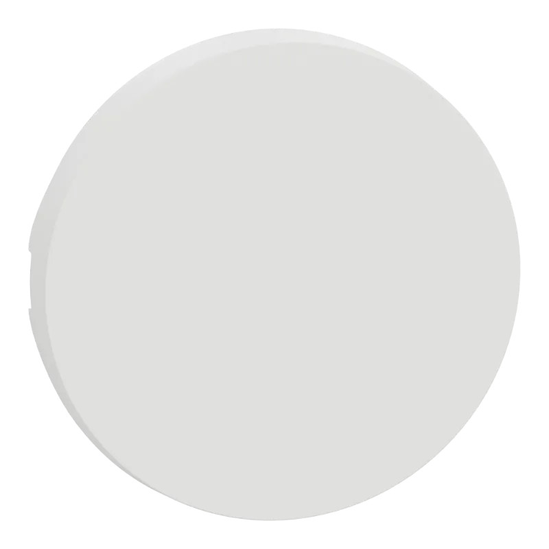 Odace - enjoliveur seul - pour va-et-vient ou poussoir - blanc craie