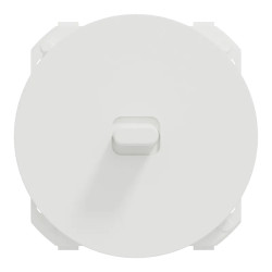 Odace enjo VV ou poussoir à levier blanc