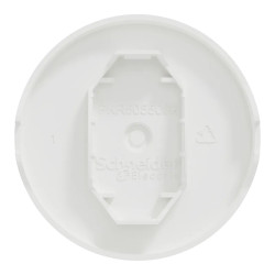 Odace enjoliveur VV et pous. VMC blanc