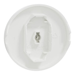 Odace enjo VV poussoir lumineux blanc