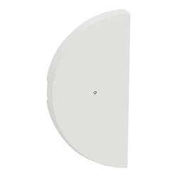 Odace demi enjo lumineux 2xVV pous blanc