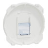 Odace - enjoliveur seul - pour prise RJ45 - blanc craie