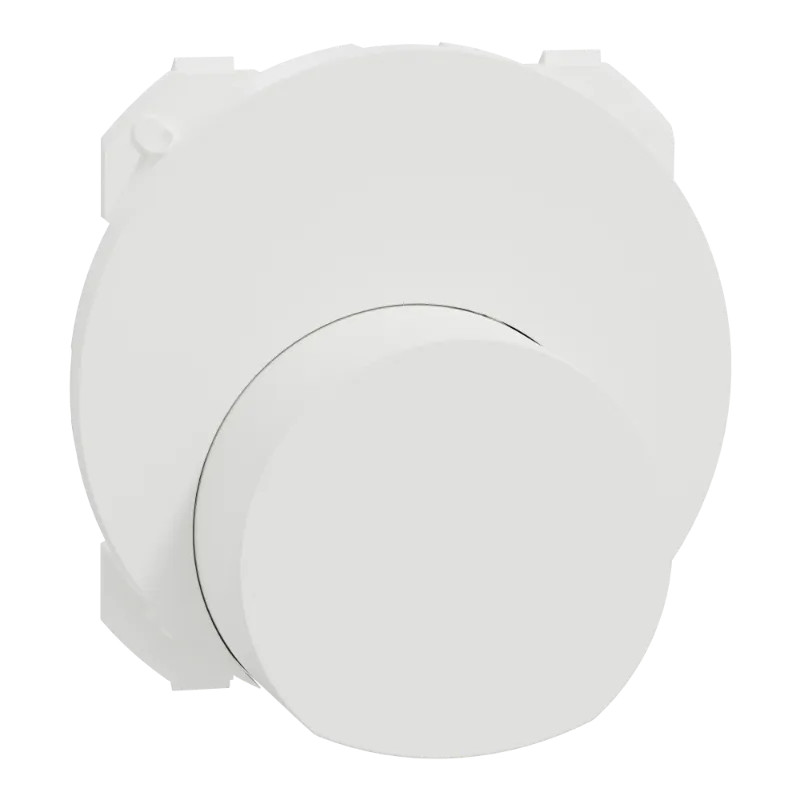 Odace - enjoliveur seul - pour sortie de câble - blanc craie