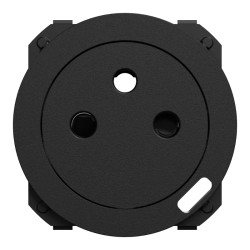 Odace enjoliveur prise et USB-C noir