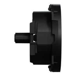 Odace enjoliveur prise et USB-C noir