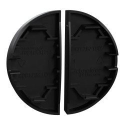 Odace enjo double VV ou poussoir noir