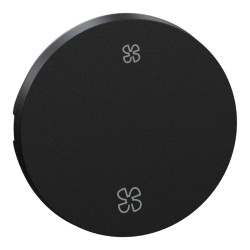 Odace enjoliveur VV et pous. VMC noir