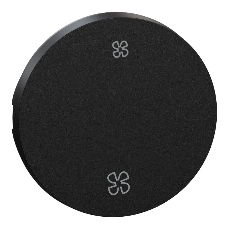 Odace enjoliveur VV et pous. VMC noir