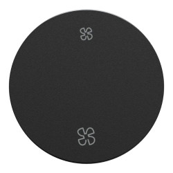 Odace enjoliveur VV et pous. VMC noir