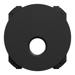 Odace - enjoliveur seul - pour prise TV - noir onyx