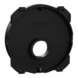 Odace - enjoliveur seul - pour prise TV - noir onyx