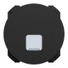 Odace - enjoliveur seul - pour prise RJ45 - noir onyx