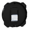 Odace - enjoliveur seul - pour prise RJ45 - noir onyx