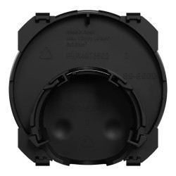 Odace - enjoliveur seul - pour sortie de câble - noir onyx