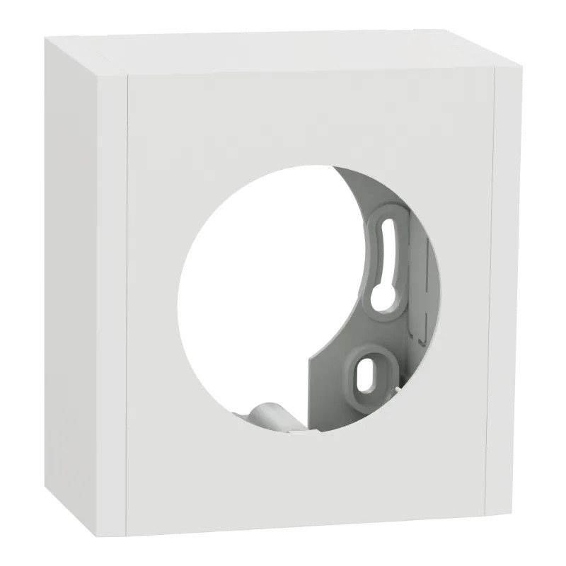 Odace boîte saillie blanc