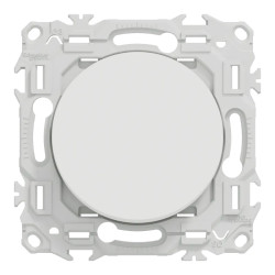 Odace - lot de 108 va-et-vient ou poussoir S920204 - blanc craie