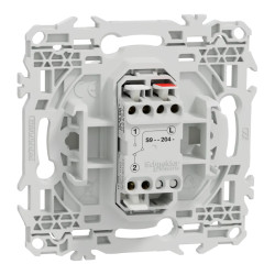 Odace - lot de 108 va-et-vient ou poussoir S920204 - blanc craie