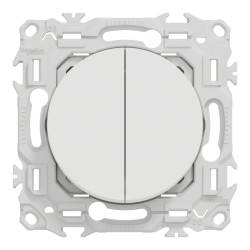 Odace lot 108 double va-et-vient blanc