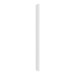 Odace plaque 3 postes 57mm blanc
