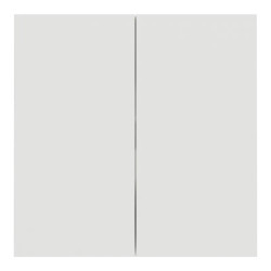 Odace plaque Intégral double blanc