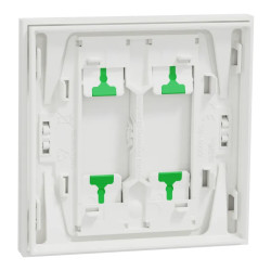 Odace plaque Intégral double blanc