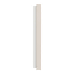Odace - plaque de finition 2 postes - couleur Beige sable
