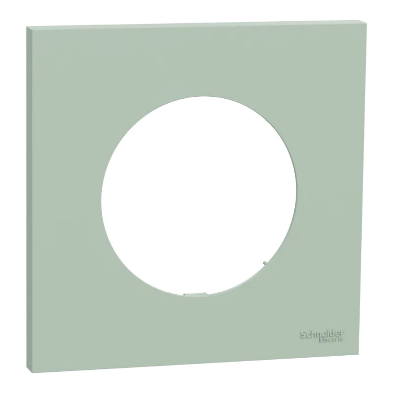 Odace - plaque de finition 1 poste - couleur Vert jade