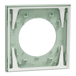 Odace - plaque de finition 1 poste - couleur Vert jade