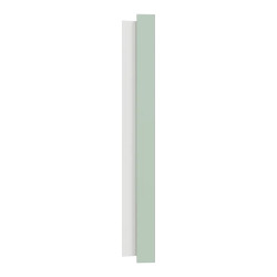 Odace - plaque de finition 1 poste - couleur Vert jade