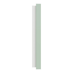 Odace - plaque de finition 2 postes - couleur Vert jade